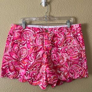 Lilly Pulitzer Buttercup Shorts size 12